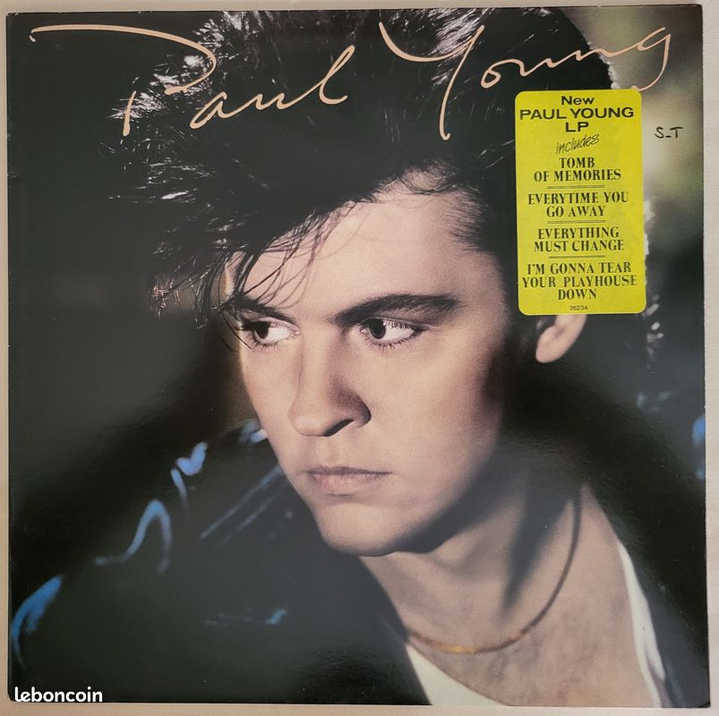 PAUL YOUNG - THE SECRET OF ASSOCIATION - Album Vinyle 33 T Pressage original (CBS Records) (1985) (image 1)