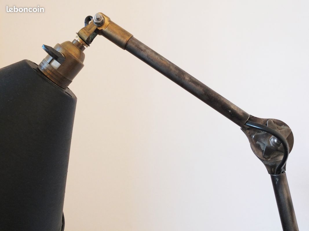 Superbe lampe articulée vintage type Mazda / Gras / Ravel (image 3)