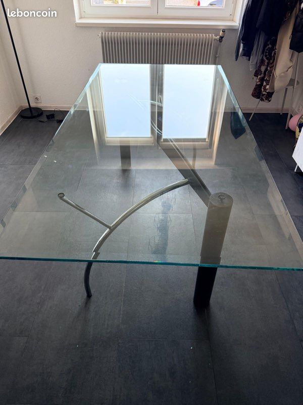 Lot 6 Chaises Cuir Fauve Roche Bobois – Design Salle à Manger
