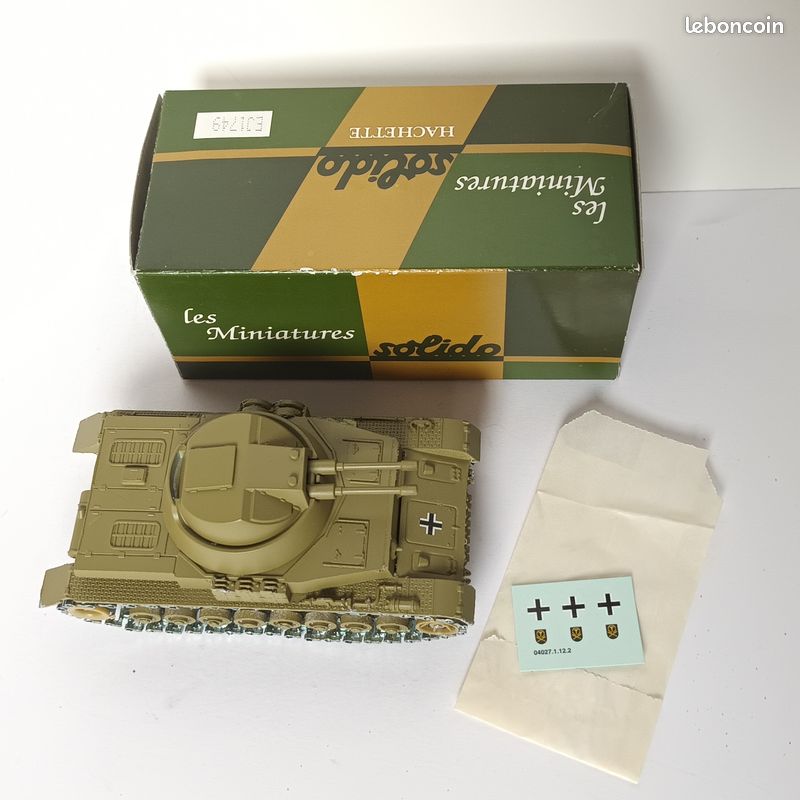 Solido + Transkit Militaire 1/50 - Char Tank Panzer IV SDKFZ
