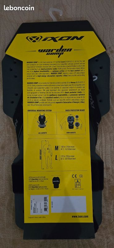 Dorsale moto Ixon (image 2)