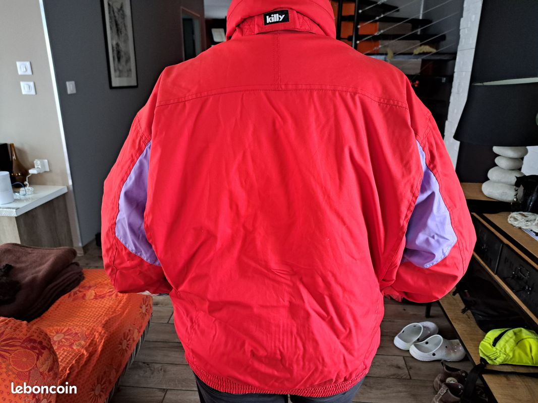 Anorak Veste de Ski Vintage Degré 7 Veste années 80 Blouson de Montagne Femme taille L Vêtement sport d'hiver Vert et Bleu - France Anorak Veste de Ski Vintage Degré 7 Veste années 80 Blouson de Montagne Femme taille L Vêtement sport d'hiver Vert et Bleu - France