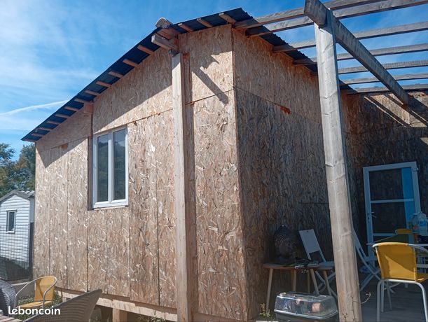 Chalet en bois démontable