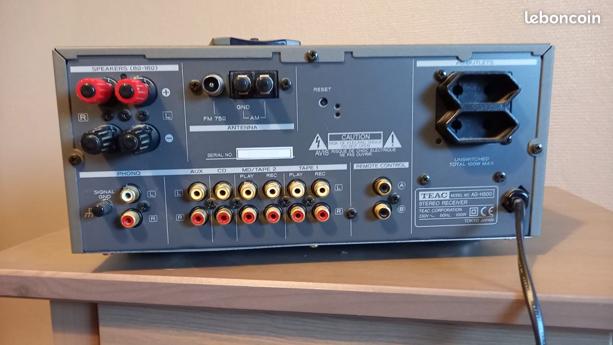 Ampli Teac AG-H500 (image 2)