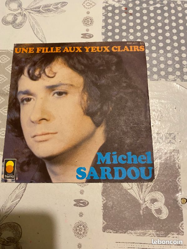 Vinyle 45 T Michel Sardou : le bon temps c’est quand / une fille aux yeux clairs de 1974 (image 1)