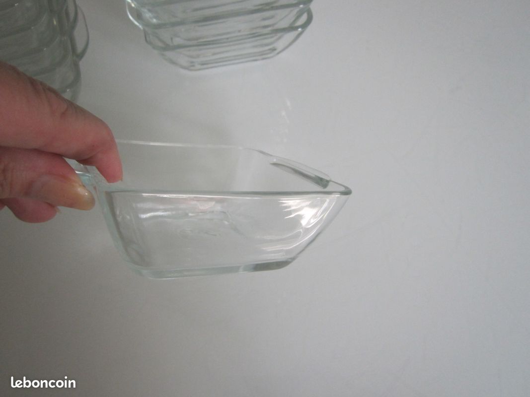 Lot cassolettes en verre (image 2)