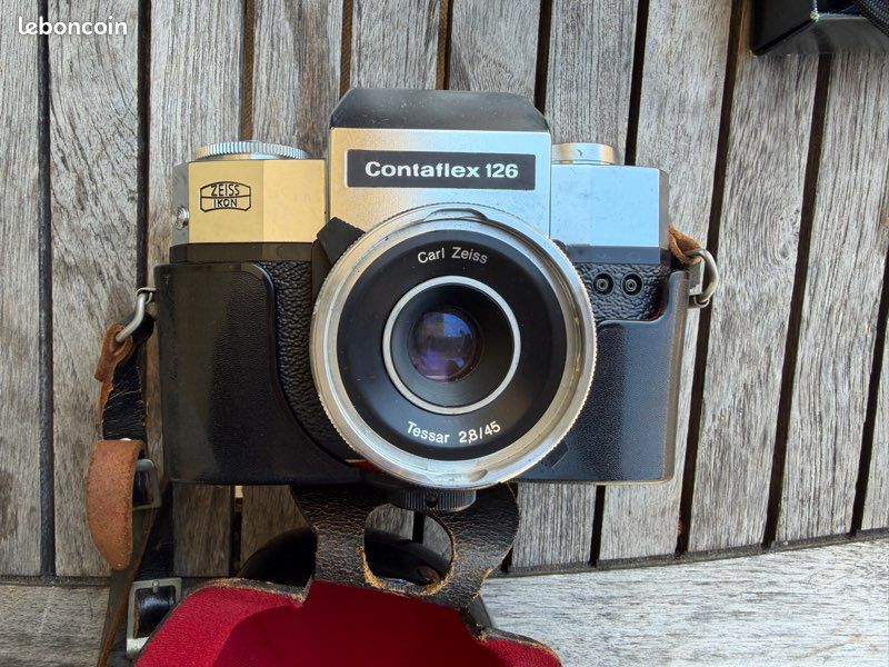Appareil photographique Zeiss Ikon Contaflex + Tessar Carl Zeiss 1:2,8 à tester
