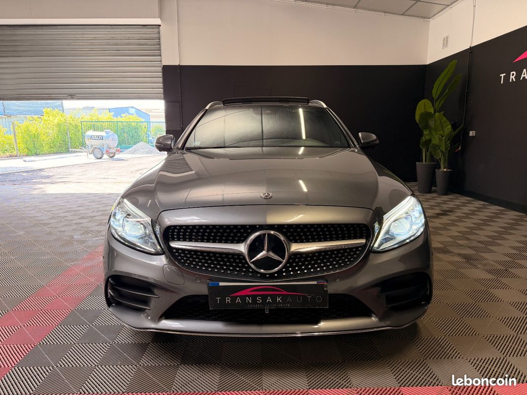 MERCEDES CLASSE C BREAK 300 d 9G-Tronic 4Matic AMG Line - Toit ouvrant - Attelage (image 8)