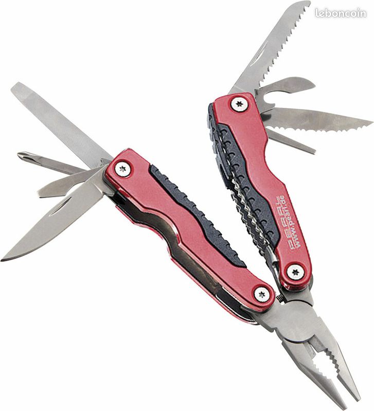 Pince Multifonction K25 – 19 Usages, étui Nylon, Embout Brise-verre – 17 Cm – Outil De Survie (18+)
