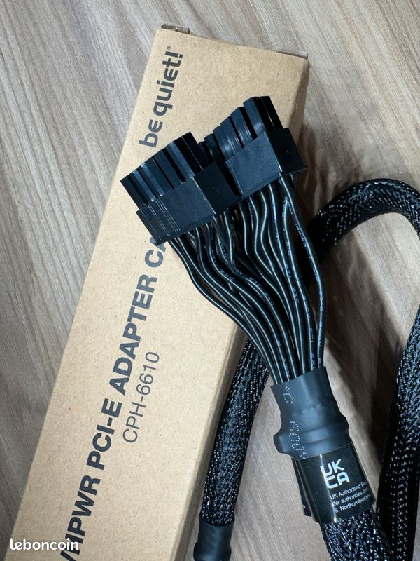 Comparer les prix : be quiet! 12VHPWR Câble adaptateur | Comparateur