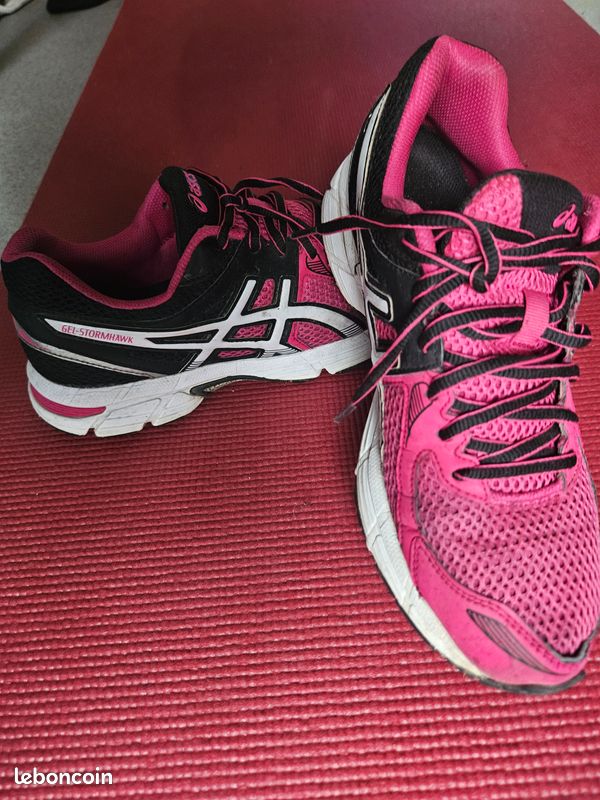 Baskets Asics Gel Stormhawk Femme Chaussures