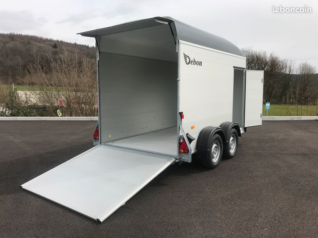Remorque Fourgon Debon Roadster 500 Alu Porte (image 4)