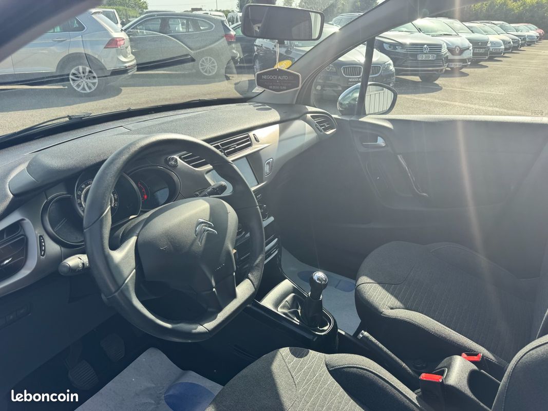 CITROEN C3 C3 Blue 1,6 HDi 100 CH Exclusive 05/2016 112200 KMS CAMERA DE RECUL REGULATEUR (image 15)