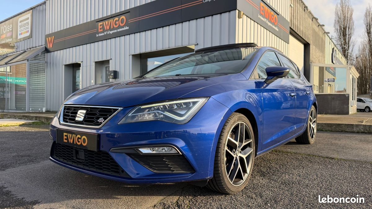 SEAT Leon 1.5 TSI 150 ACT FR DSG * REGULATEUR ADAPTATIF - APPLE CARPLAY - TOIT OUVRANT - CAMERA DE RECUL (image 2)