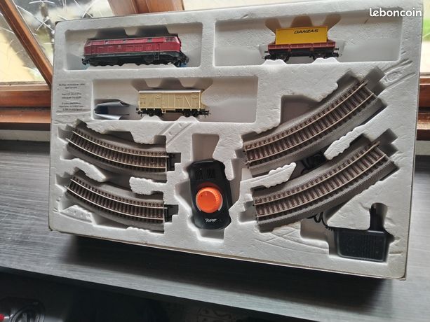 ANCIEN JOUET BOITE DE TRAIN ROCO JUNIOR SET 4042 F - TRÈS BON ETAT !! | UK