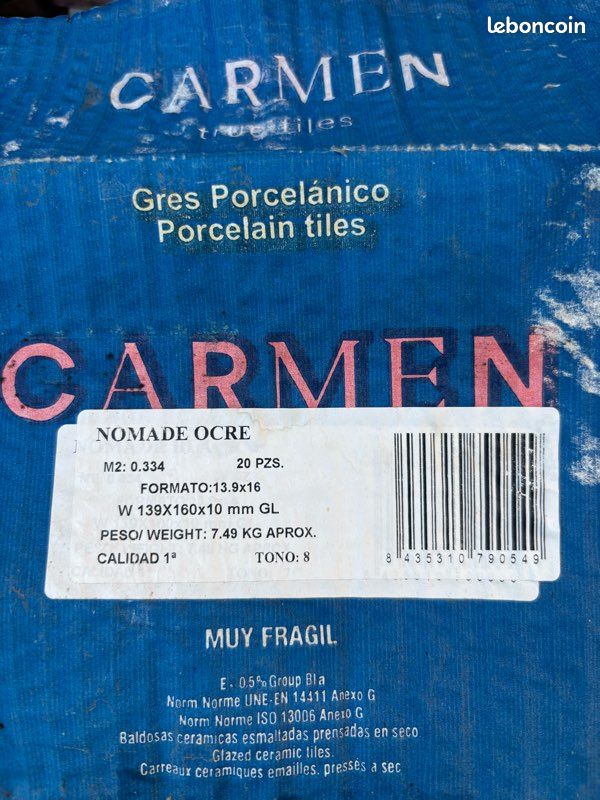 Carrelage hexagonal Carmen Nomade ocre (image 12)