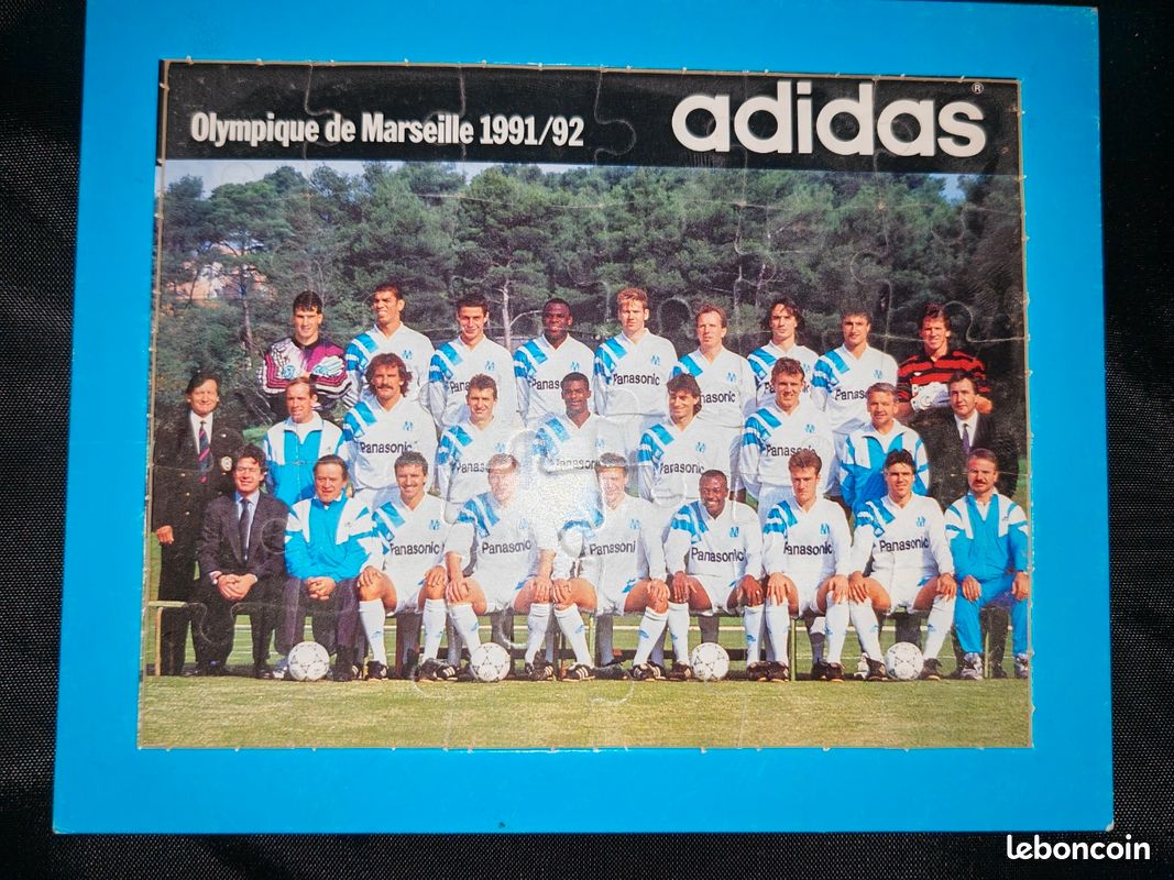 POSTER GÉANT Olympique de Marseille saison 92/93 EUR 4,90 - FR
