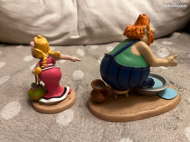 FIGURINE PVC - Astérix Et Obélix - Abraracourcix - Plastoy - Uderzo