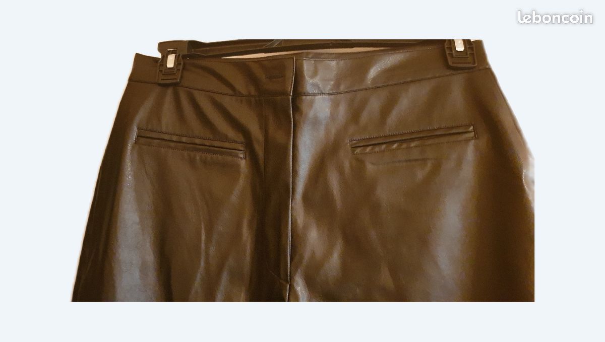 Pantalon imitation cuir (image 1)