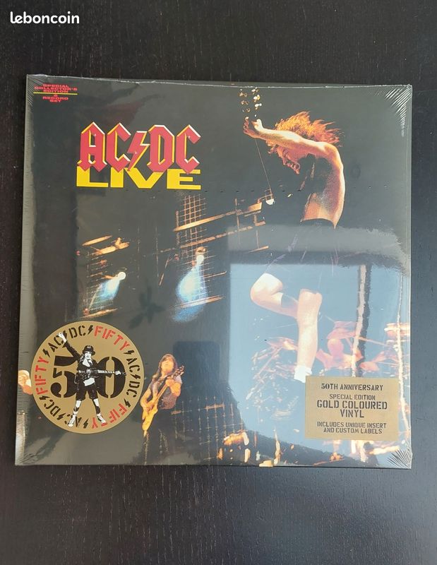 AC/DC – Live Vinyle Edition Limitée 50ème Anniversaire (image 1)
