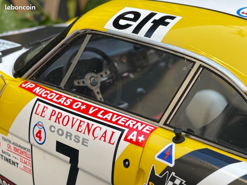 ALPINE A110 TOUR De Corse 1969 - 1/43 - Universal Hobbies EUR 10,00