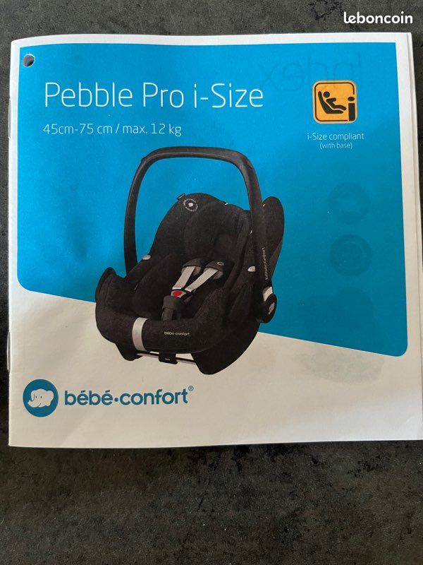 Ensemble bébé poussette, cosy, nacelle, base isofix et siège auto (image 4)
