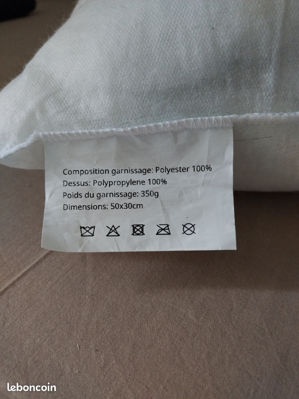 Coussin 50cmx 30 cm. Neuf (image 2)