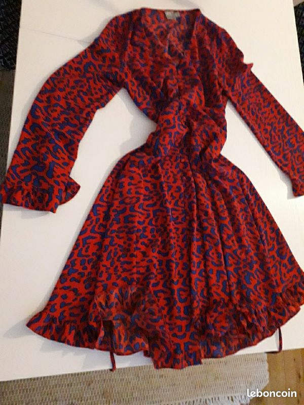 Robe imprimé leopard Asos Vêtements