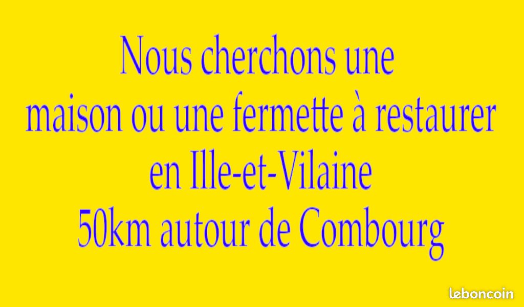 Maison 4 pièces 100 m² · à Combourg · 100 m² · 36 000 €