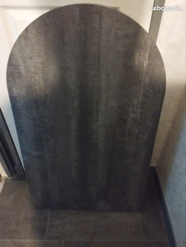 Plateau de table de cuisine gris anthracite (image 1)