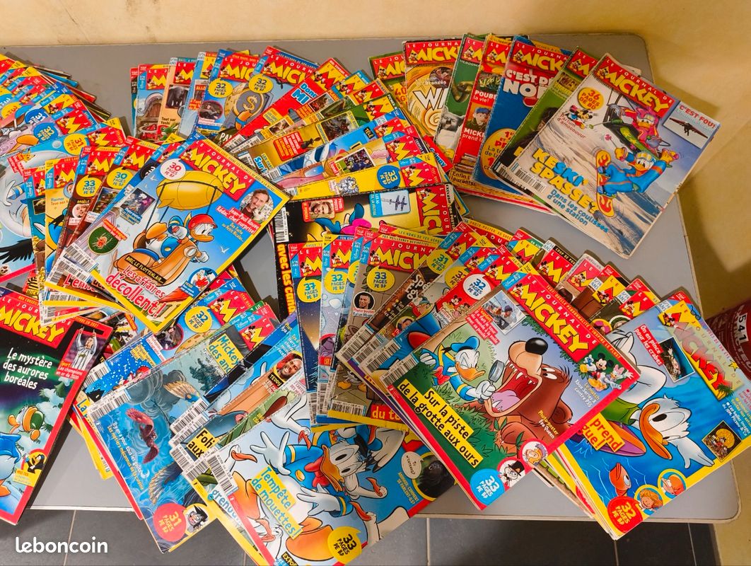 Lot de 102 "Journal de Mickey" (image 1)