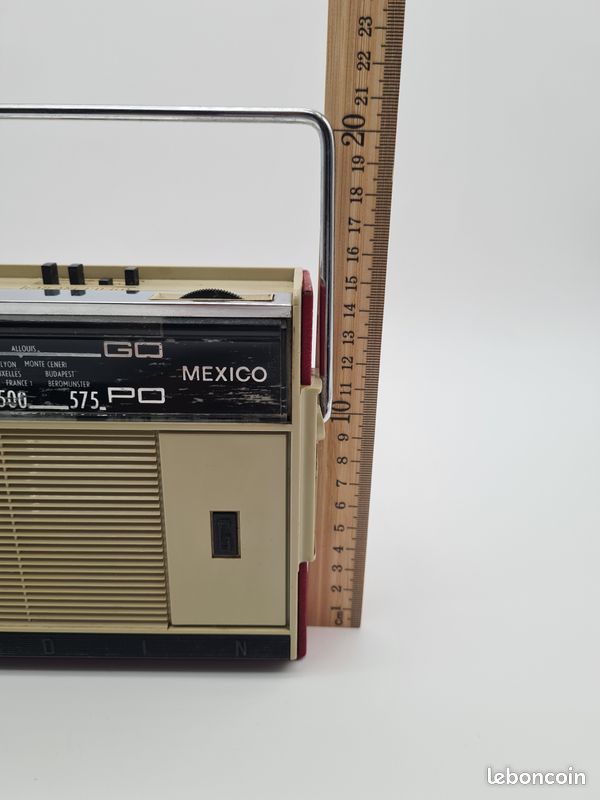 Ancienne Radio Vintage Transistor MEXICO, décoration vintage, collection - A16 (image 9)