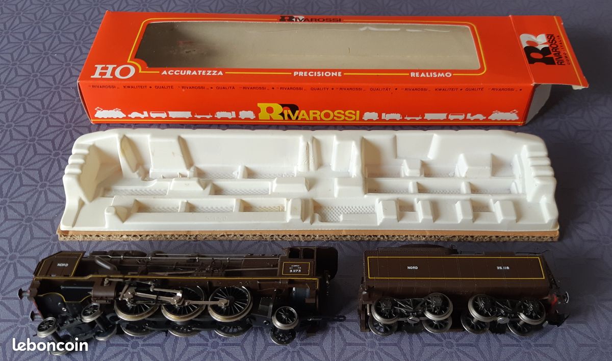 RIVAROSSI FOURGON À BAGAGES F CIWL bleu/crème 2497 NEUF et RARE EUR 102,00 - FR