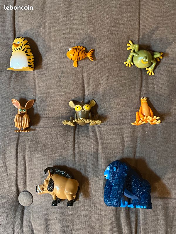 Lot De 8 Aimants Animaux De La Jungle - Déco Frigo, Enfants, Neuf