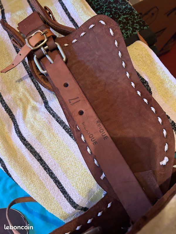 Tapis de selle Horse Western Show en laine de Nouvelle