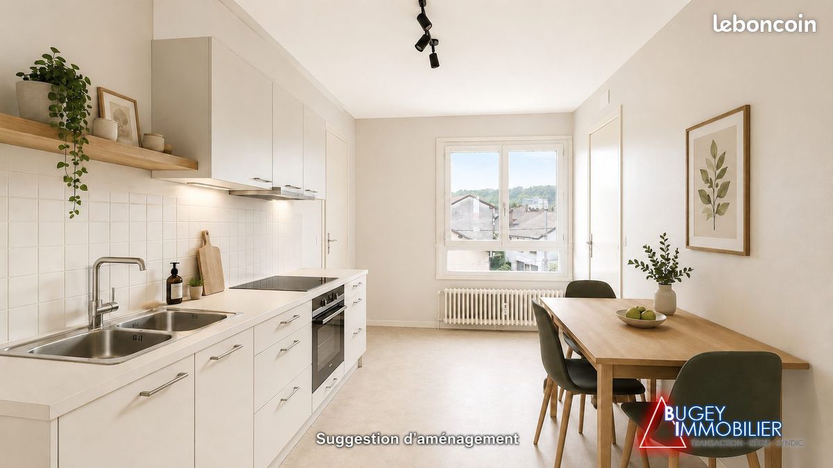 Appartement 4 pièces 84 m² · à Ambérieu-en-Bugey · 84 m² · 169 000 €