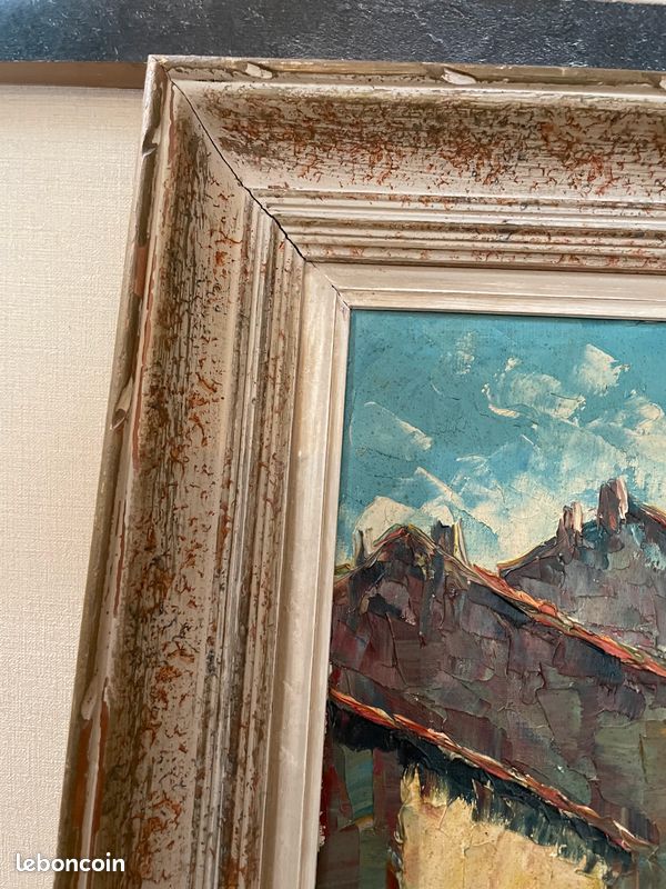 Aquarelle Ancienne – Pont De Newby, Quartier Des Lacs Cumbria (XIXème, Originale)
