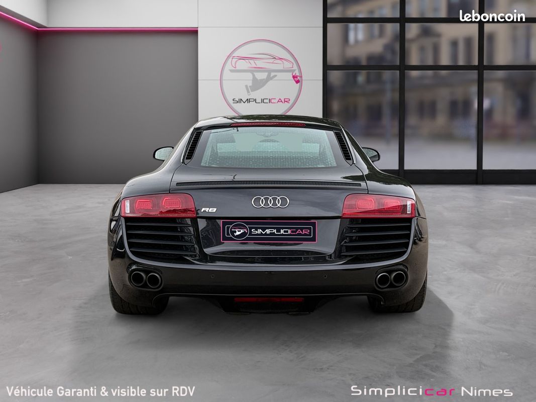 AUDI R8 V8 4.2 FSI QUATTRO 420 R-TRONIC 420Ch - Bang Olufsen - Sièges éléctrique/chauffants - Magnetic Ride - Caméra de Recul - GARANTIE 12 MOIS (image 7)