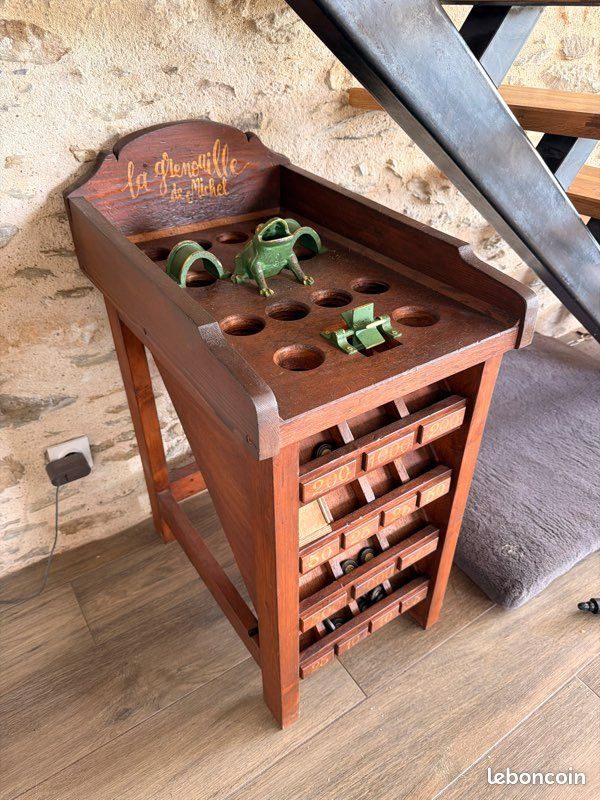 Jeu De La Grenouille – Version Classique Bois Et Métal, 6 Palets, 32 Cm, Colombie, Indoor/outdoor