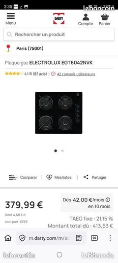 Cuisinière à gaz (image 6)