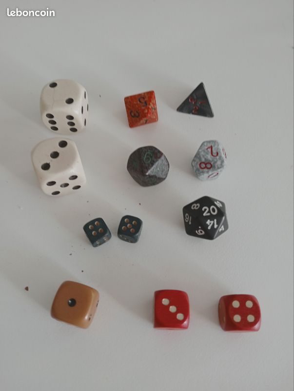 Dés multifaces (image 1)