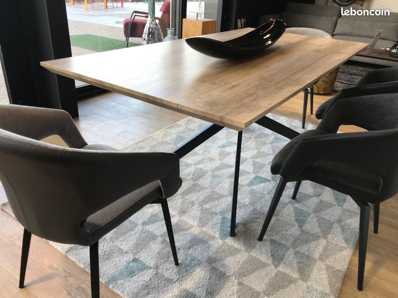 Table de repas en bois Neuf Elisa (image 2)