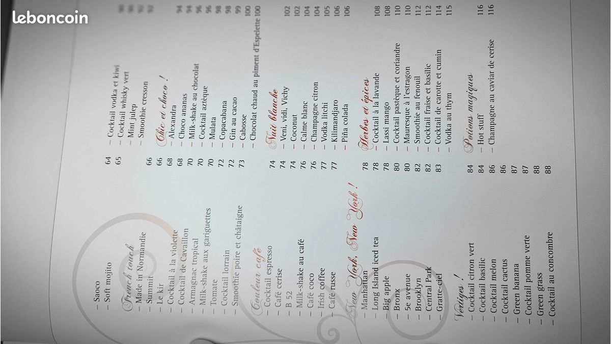 Livre : en fêtes... COCKTAILS -jo (image 4)