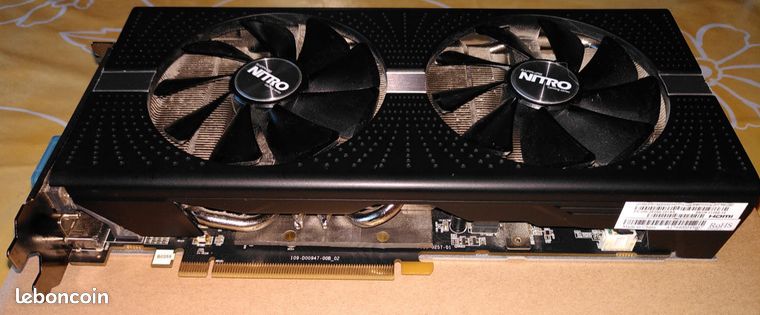 AMD Radeon Sapphire Nitro+ RX 570 4G 7