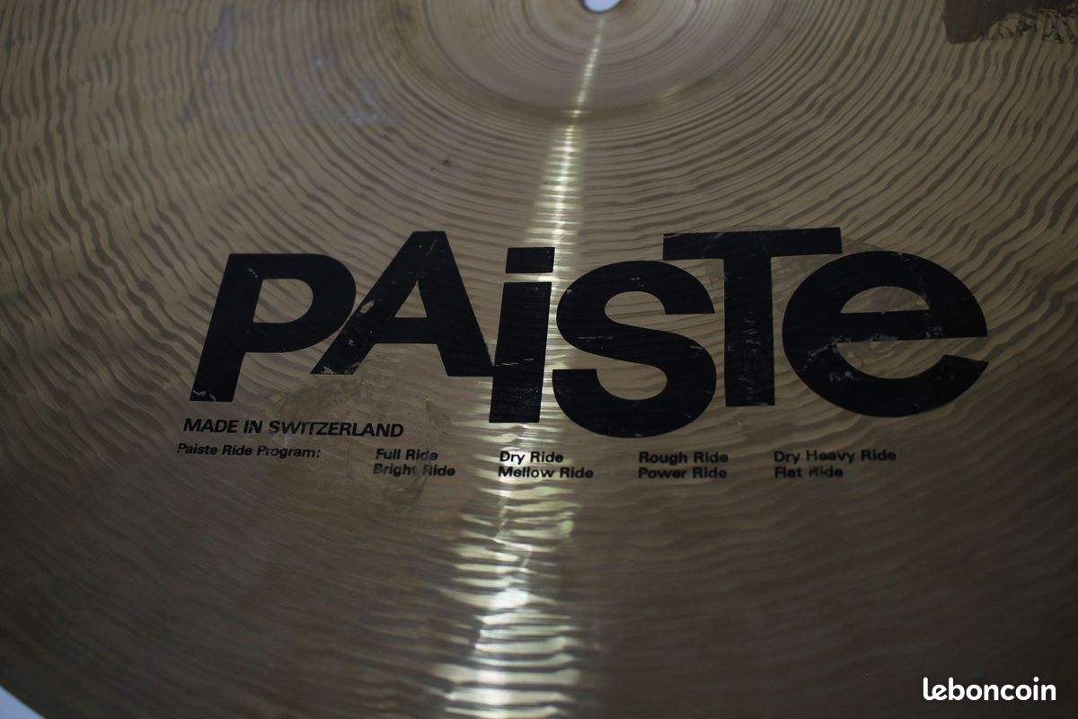 Paiste Signature Mellow Ride 20" (image 7)