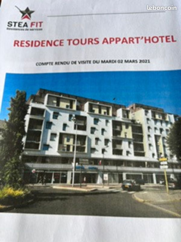 Appartement 1 pièce 22 m² · à Tours · 22 m² · 119 000 €