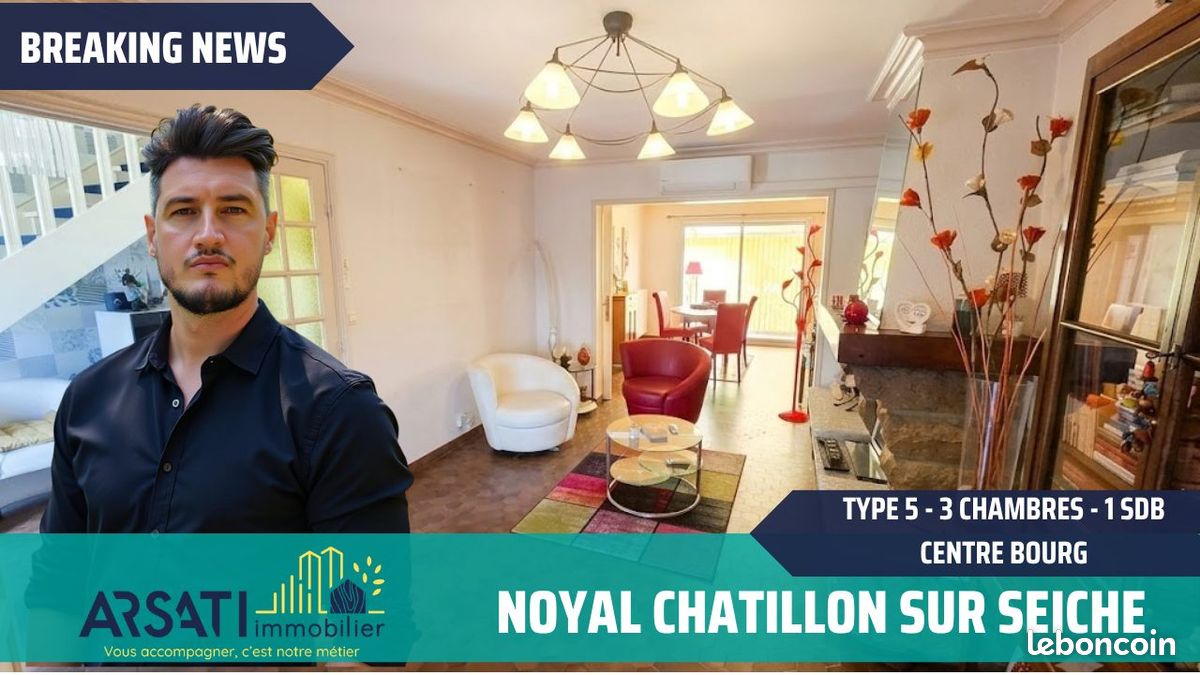 Maison 5 pièces 103 m² · à Noyal-Châtillon-sur-Seiche · 103 m² · 275 000 €