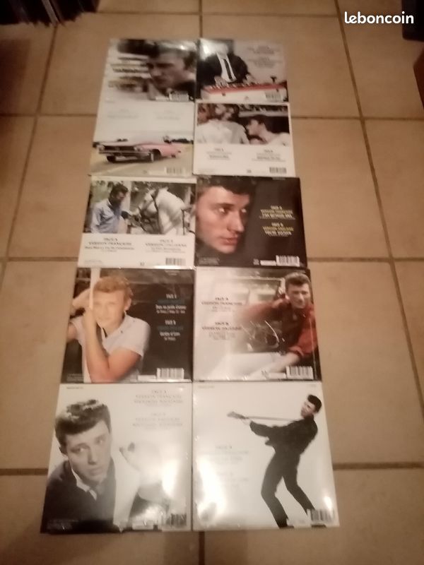 Nombreux disques vinyles johnny hallyday (image 2)