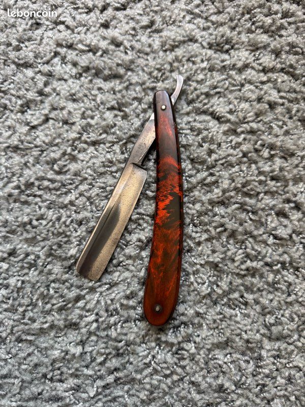 COUPE CHOUX CHARLEX SOLINGEN GRELOT ANCIEN RASOIR A BARBE