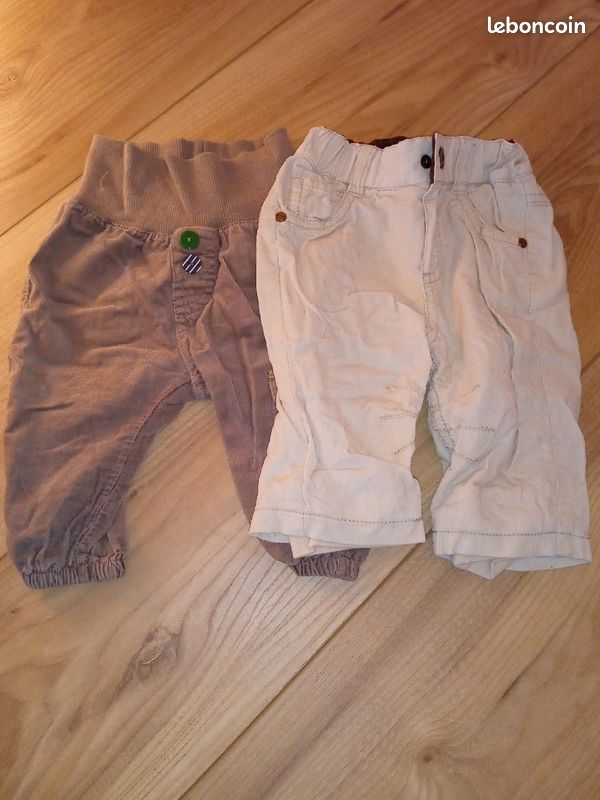 Lot de vêtements bébé taille 1/3 mois (image 7)